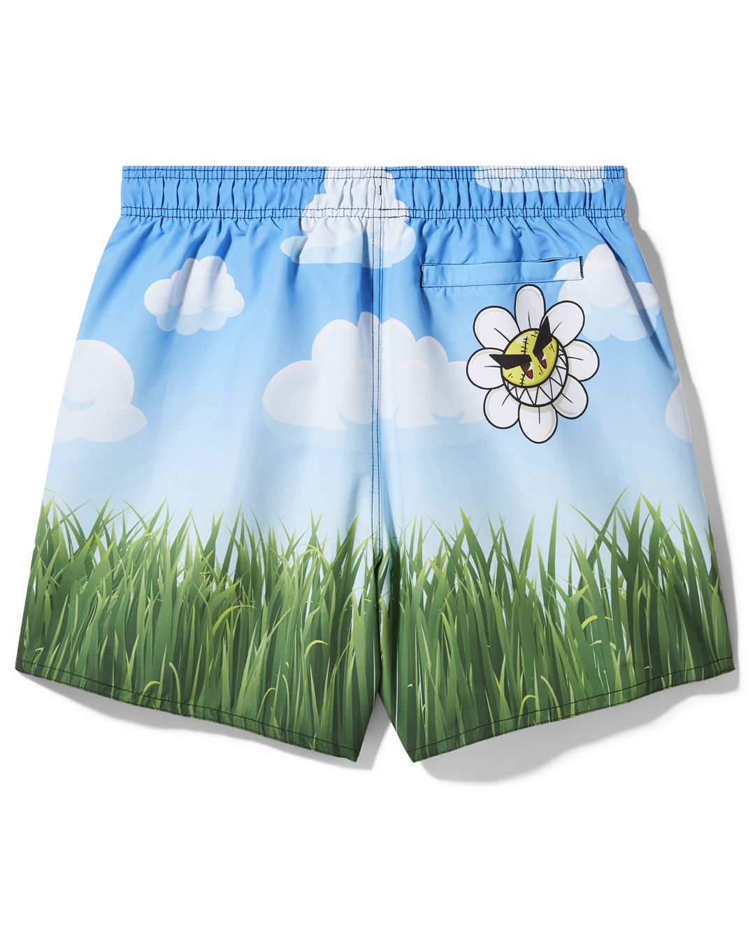 SPRAYGROUND® SWIM CRAZY DAISIES SWIM SHORTS