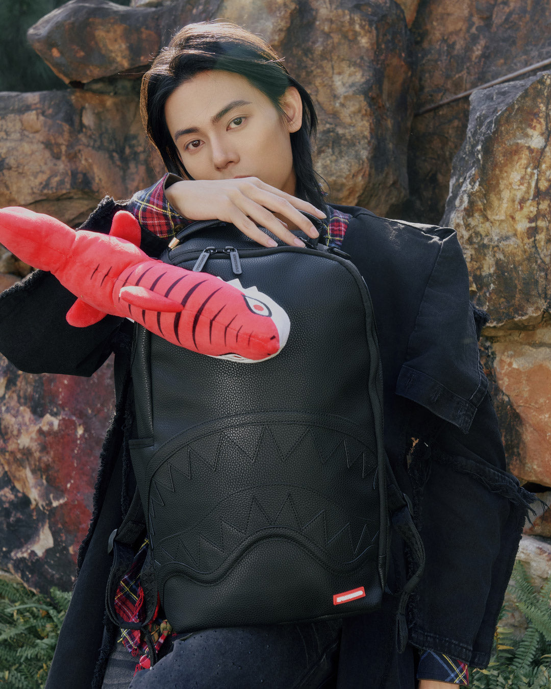 SPRAYGROUND® BACKPACK PLUSH SHARK BIG BITE BACKPACK
