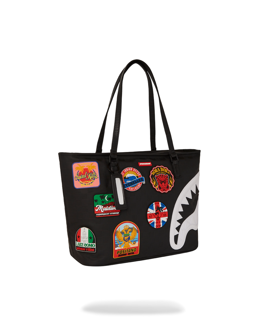 SPRAYGROUND® TOTE GLOBAL MOGUL BILLIONAIRE TOTE