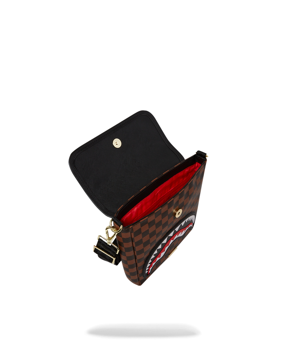 SPRAYGROUND® SLING SAWTOOTH SHARKS IN PARIS MESSENGER SLING