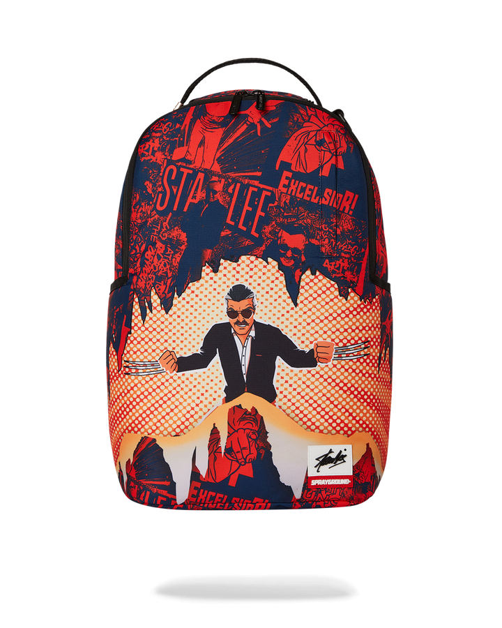 SPRAYGROUND® BACKPACK STAN LEE COLLAB BACKPACK - IF YOU CAN'T FIND A HERO, BE ONE
