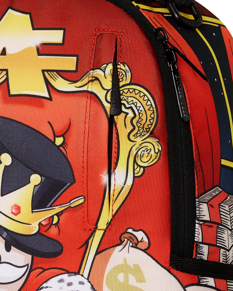 SPRAYGROUND® BACKPACK MONOPOLY GOLD EMPIRE THRONE BACKPACK