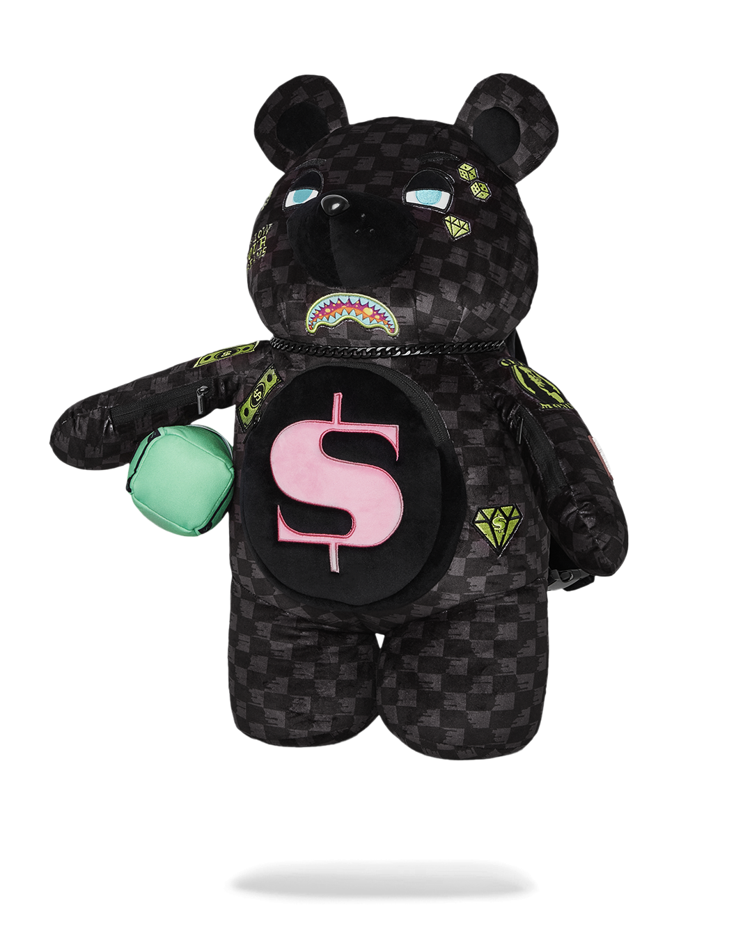 SPRAYGROUND® BACKPACK SLIME TAKEOVER MONEYBEAR BACKPACK
