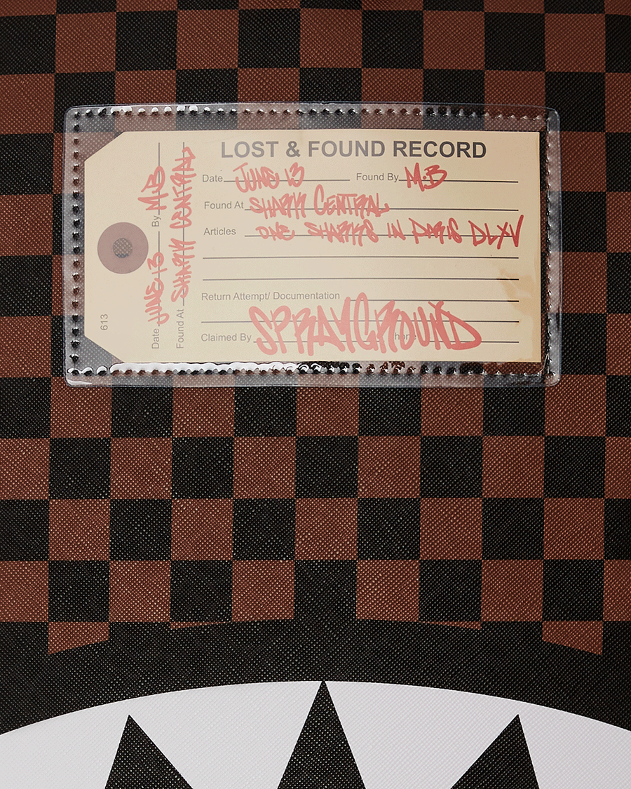 SPRAYGROUND® BACKPACK SHARKS IN PARIS LOST & FOUND BACKPACK
