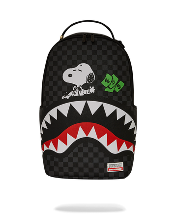 SPRAYGROUND® BACKPACK SNOOPY TOP SHARK MONEY DLXSV BACKPACK