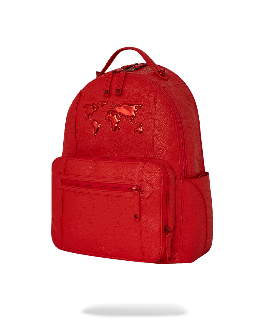 SPRAYGROUND® BACKPACK JAMES GLOBAL RED CHATEAU BACKPACK