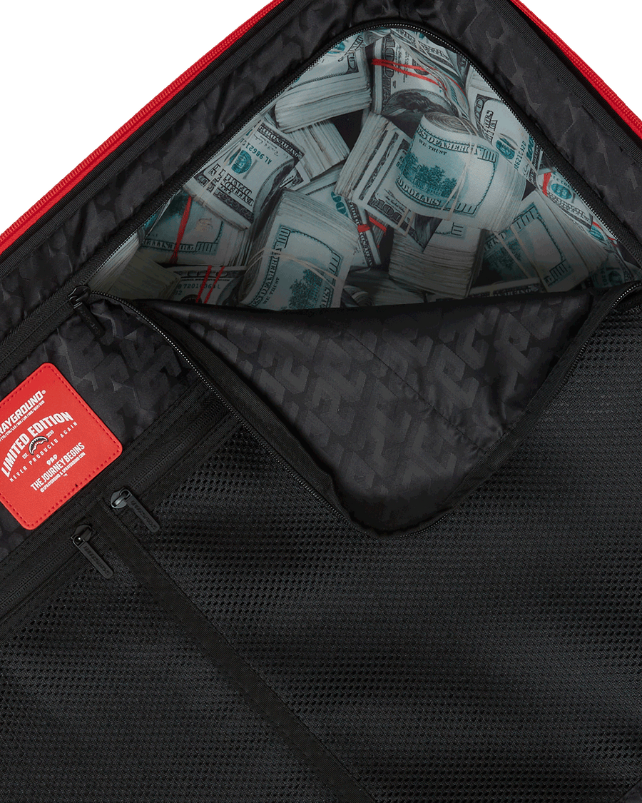 SPRAYGROUND® LUGGAGE CARBON FIBER SHARKITECTURE FULL-SIZE LUGGAGE