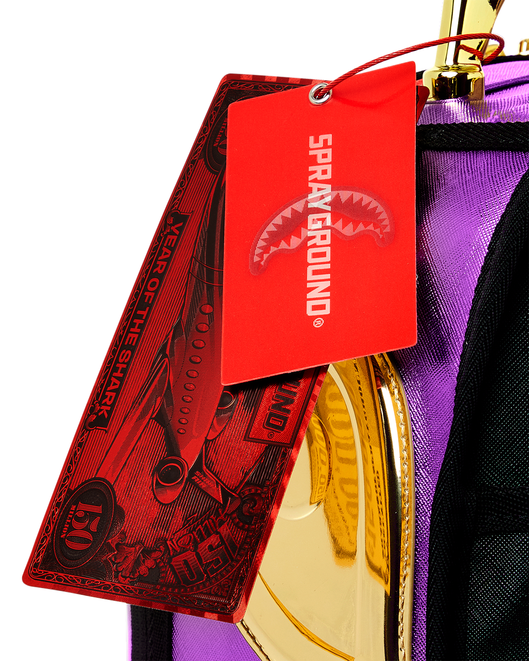 SPRAYGROUND® BACKPACK SHARKS OF THE GOLD OCEAN BACKPACK