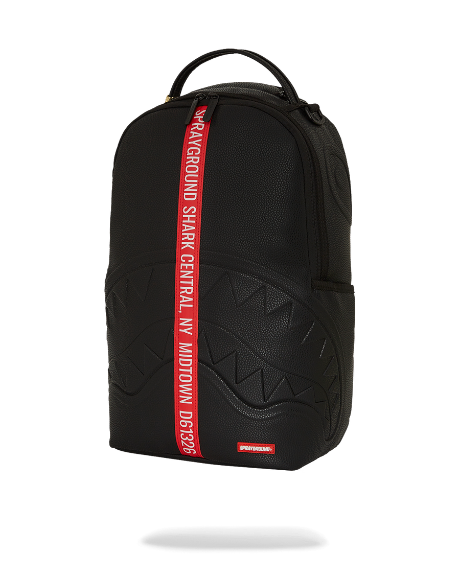 SPRAYGROUND® BACKPACK SHARK CENTRAL NEXT STOP ZIP DLXSV BACKPCK
