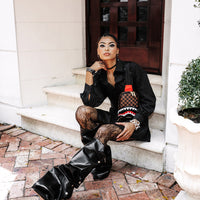 SPRAYGROUND® SLING SAWTOOTH SHARKS IN PARIS ONE-STRAP SLING