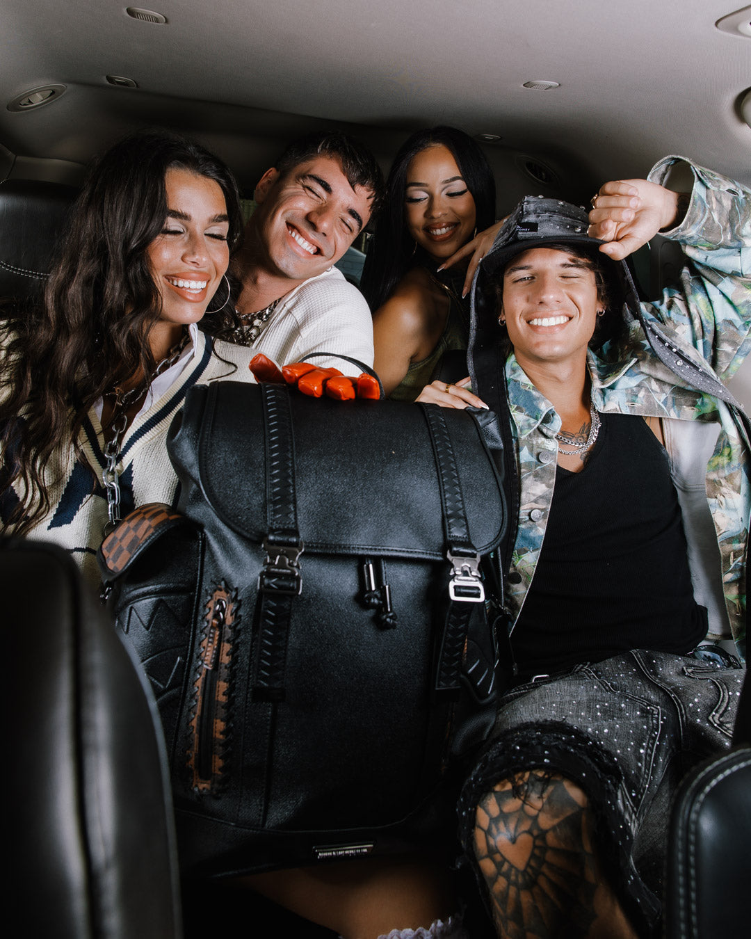 SPRAYGROUND® BACKPACK CHECKPOINT ROYALE MONTE CARLO