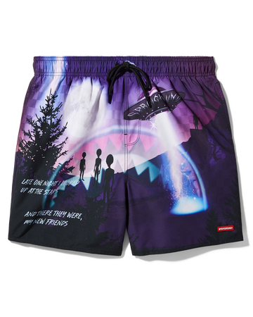 SPRAYGROUND® SWIM LATE ONE NIGHT SWIM SHORTS