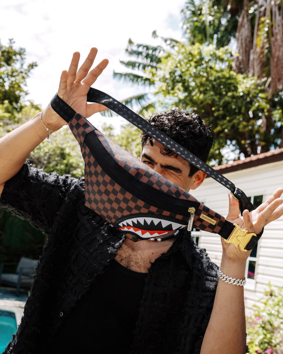 SPRAYGROUND® CROSSBODY SAWTOOTH SHARKS IN PARIS SAVVY CROSSBODY