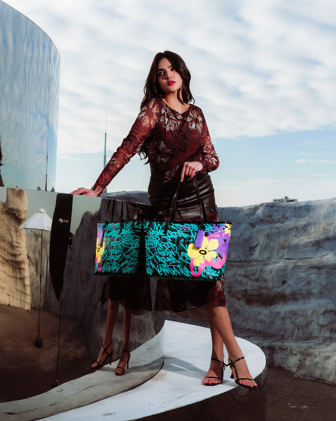 SPRAYGROUND® TOTE GARDEN GLAMOUR TOTE