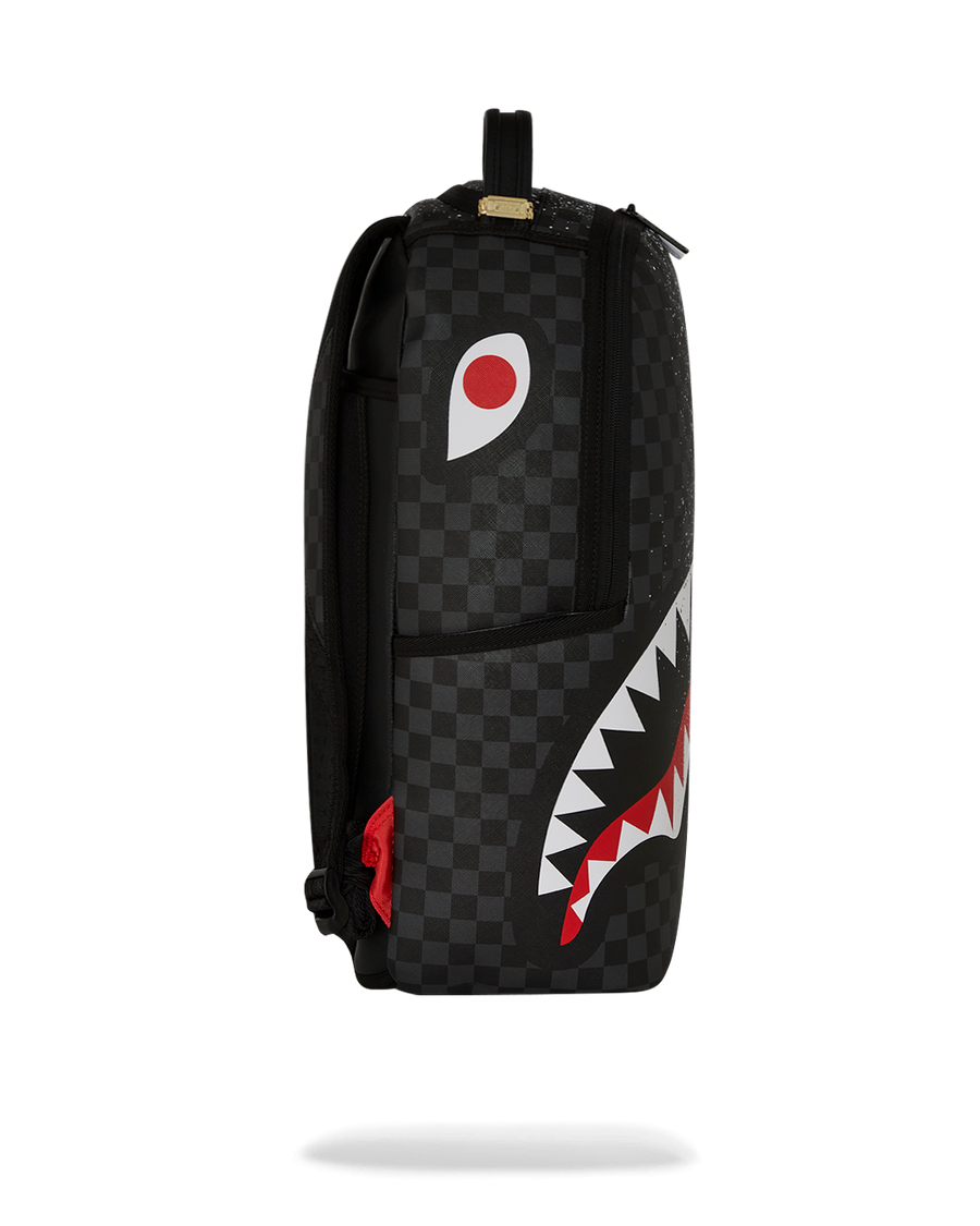SPRAYGROUND® BACKPACK SCRIBBLE DRIBBLE CHECK BACKPACK