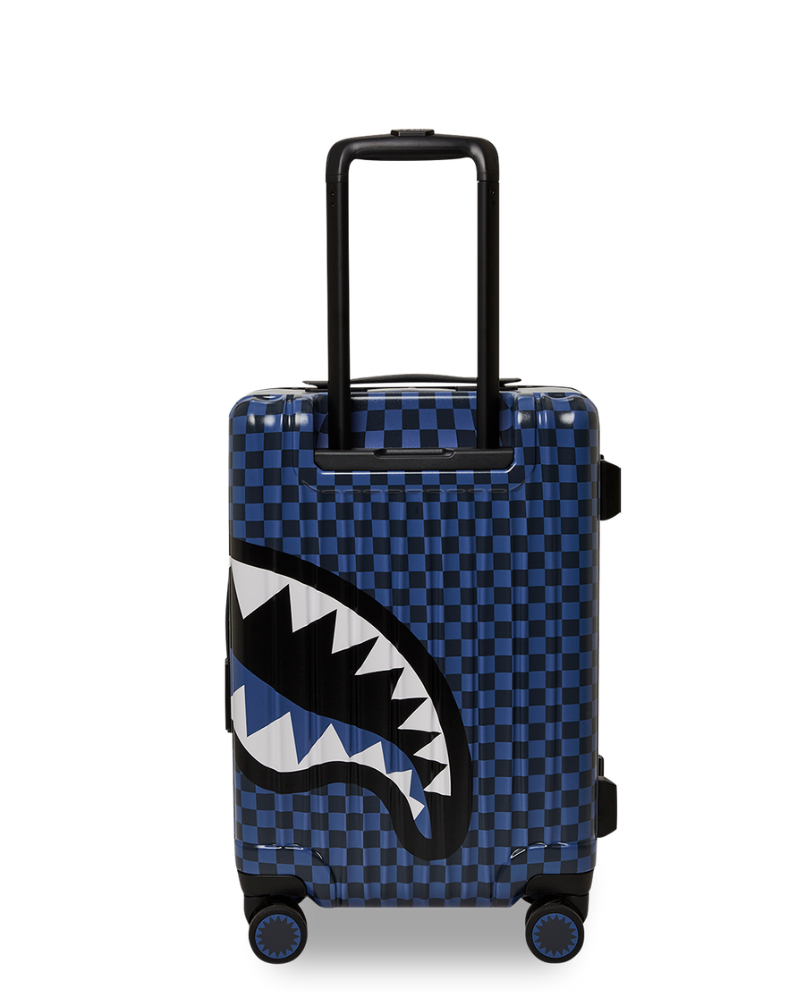 SPRAYGROUND® LUGGAGE MIDNIGHT MAGIC SHARKS IN PARIS HARD SHELL CARRY-ON LUGGAGE