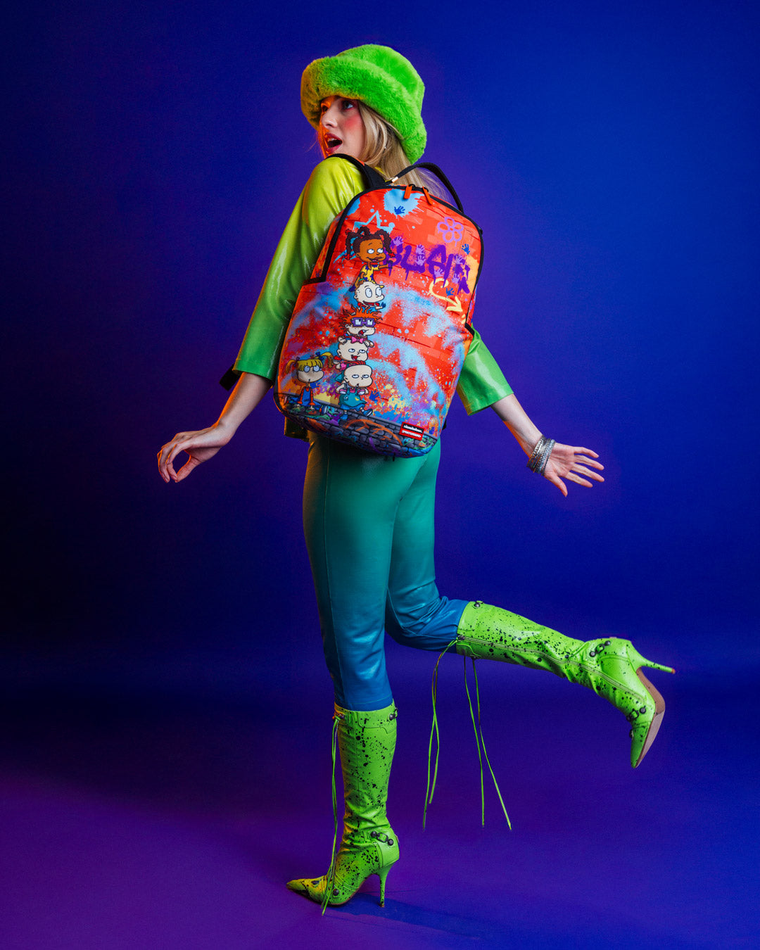 SPRAYGROUND® BACKPACK RUGRATS PAINT SITUATION DLXR BACKPACK