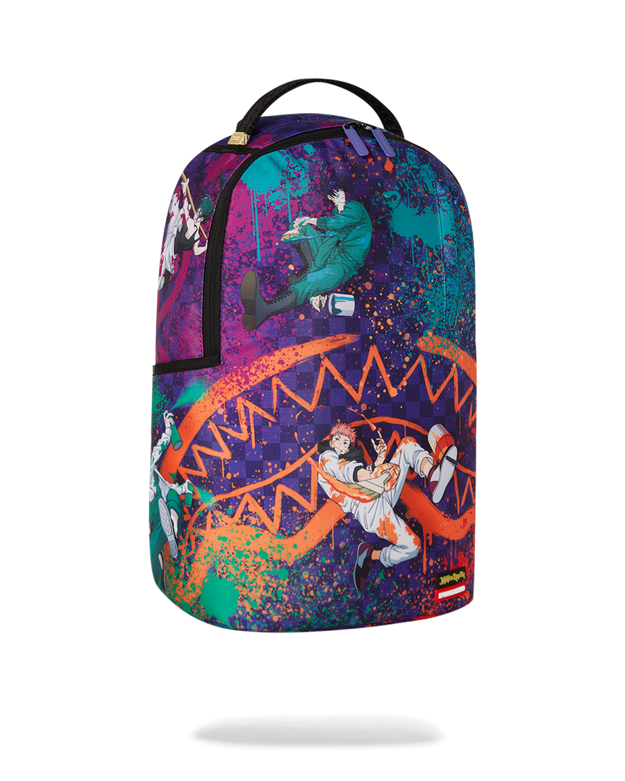SPRAYGROUND® BACKPACK JUJUTSU KAISEN PAINTERS JUMP DLXR BACKPACK