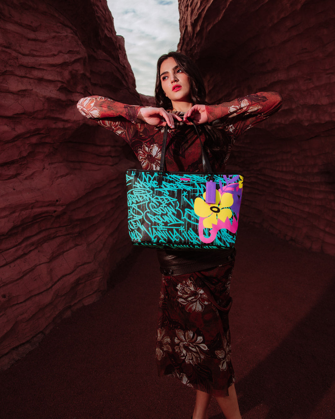 SPRAYGROUND® TOTE GARDEN GLAMOUR TOTE