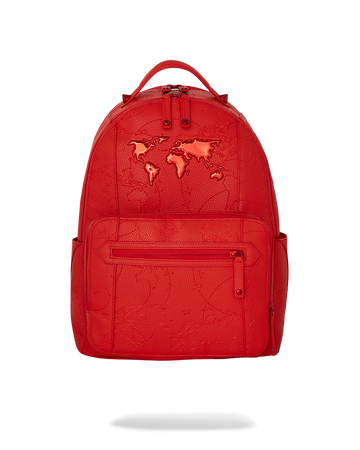 SPRAYGROUND® BACKPACK JAMES GLOBAL RED CHATEAU BACKPACK
