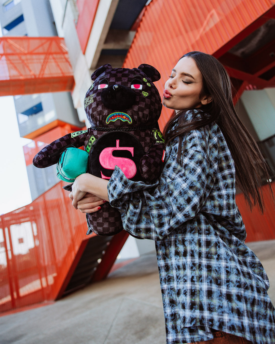 SPRAYGROUND® BACKPACK SLIME TAKEOVER MONEYBEAR BACKPACK