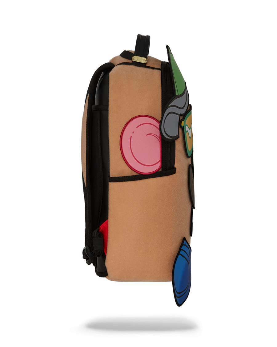 SPRAYGROUND® BACKPACK MR. POTATO HEAD VELCRO PATCH MIX-IT-UP DLXSV BACKPACK