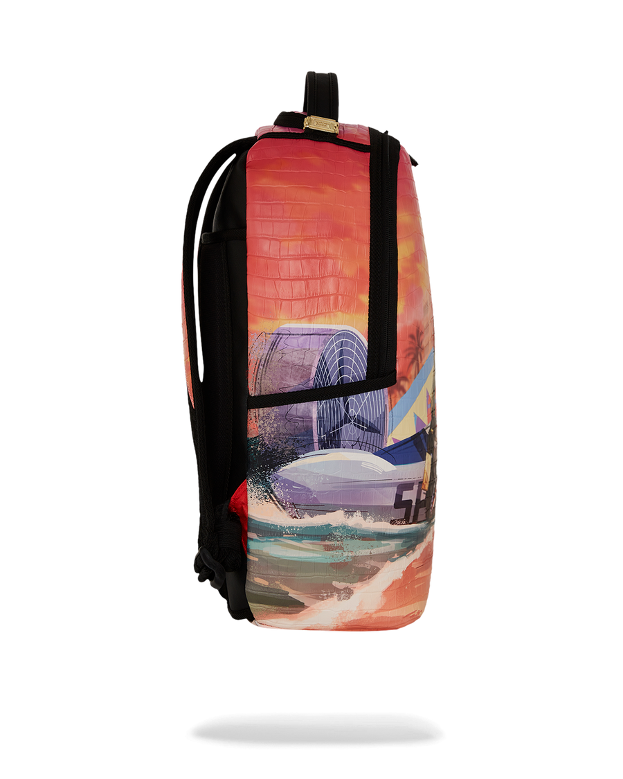 SPRAYGROUND® BACKPACK NILE TOOTH BEACHFRONT DLXSV BACKPACK
