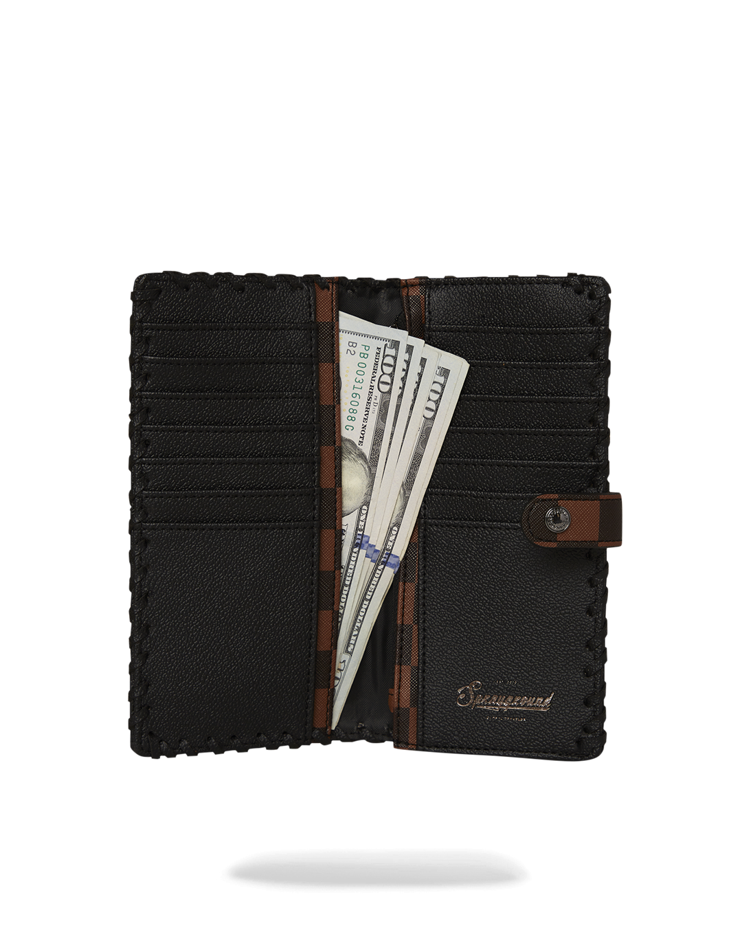 SPRAYGROUND® WALLET CHECKPOINT ROYALE SINGLE-FOLD WALLET