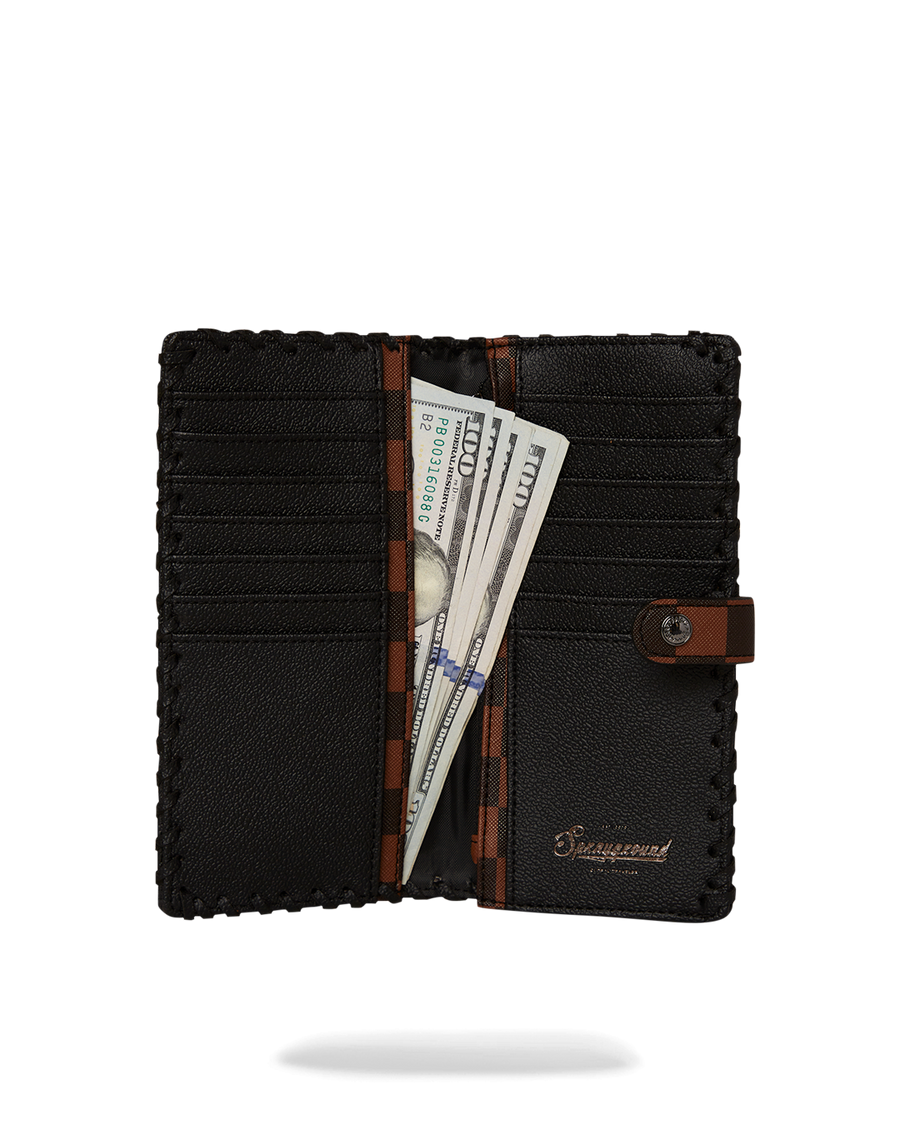 SPRAYGROUND® WALLET CHECKPOINT ROYALE SINGLE-FOLD WALLET