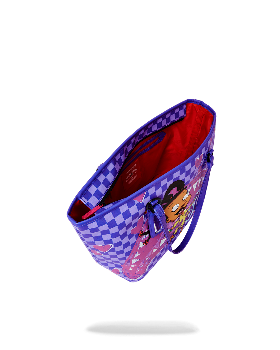 SPRAYGROUND® TOTE RUGRATS SUSIE CRAYON SHARK MESSENGER TOTE