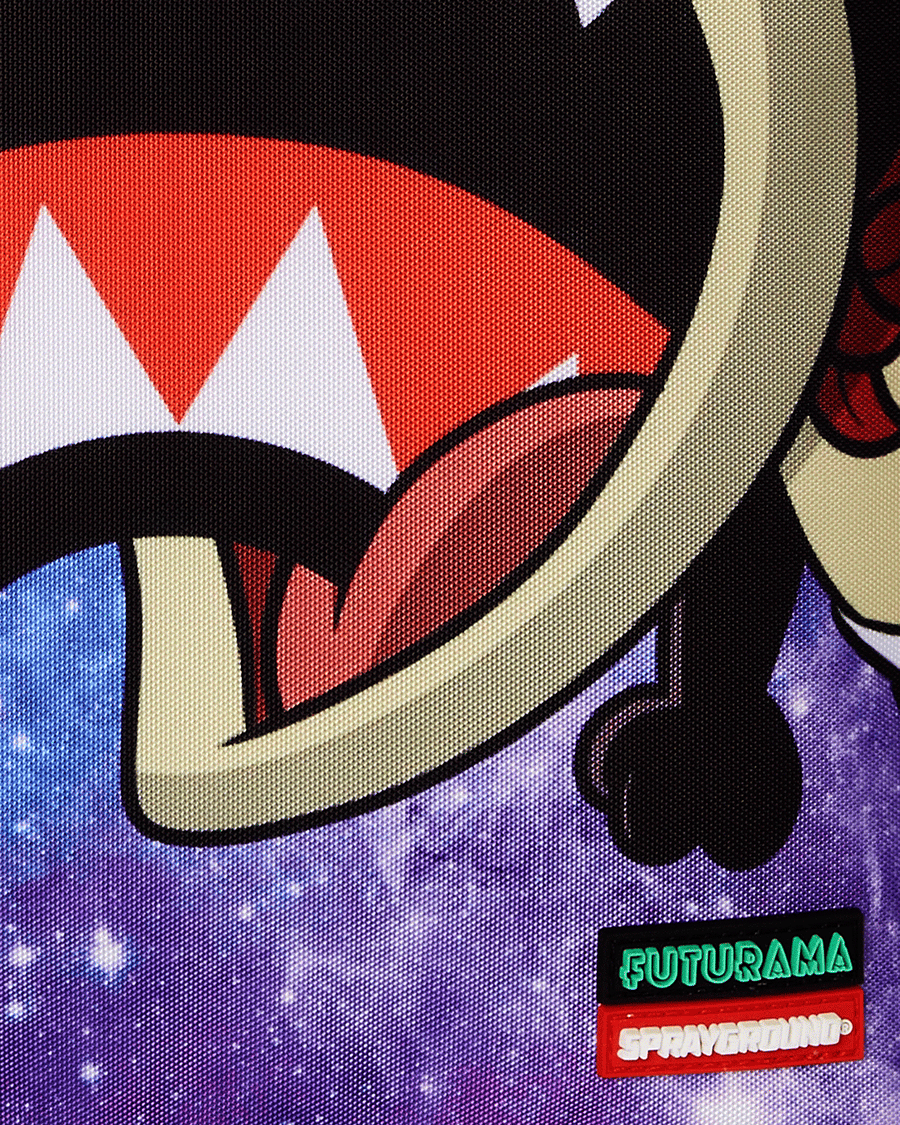 SPRAYGROUND® BACKPACK FUTURAMA NIBBLER EAT SHARK DLXR BACKPACK
