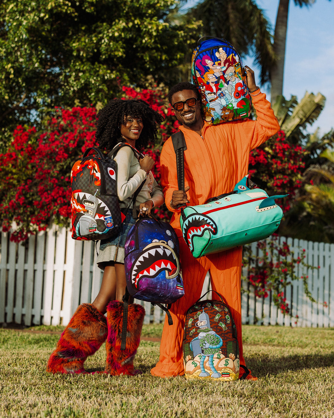 SPRAYGROUND® DUFFLE FUTURAMA PLANET EXPRESS PACK DUFFLE