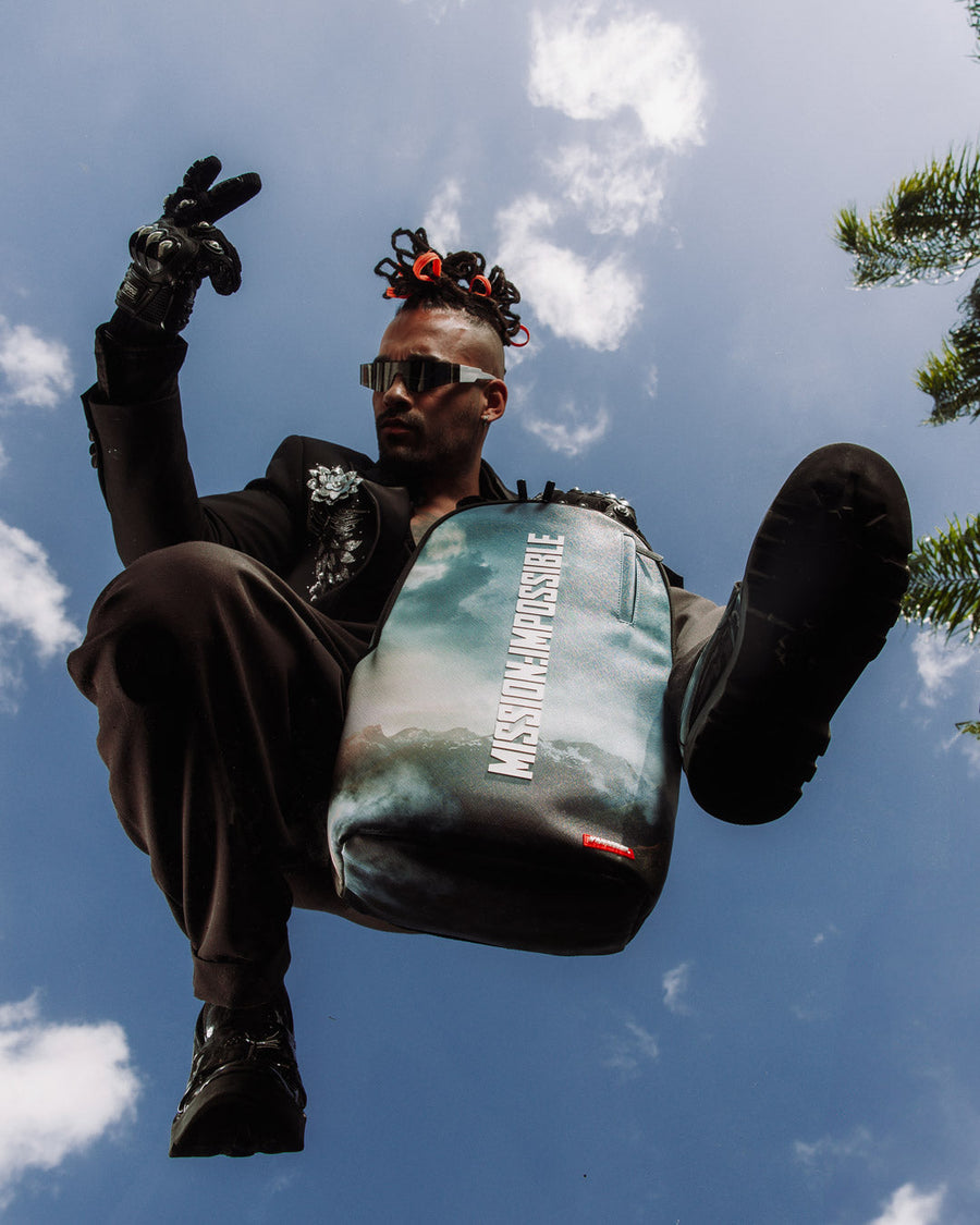 SPRAYGROUND® BACKPACK MISSION IMPOSSIBLE CHECKERED SKY DLXSV BACKPACK