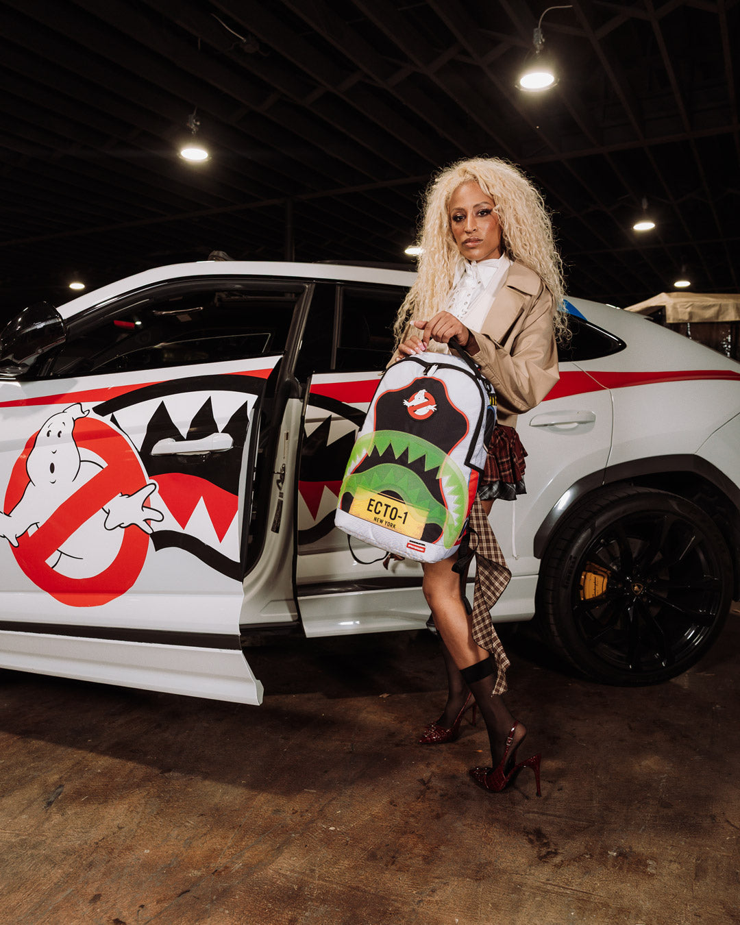 SPRAYGROUND® BACKPACK GHOSTBUSTERS ECTO-SHARK BACKPACK