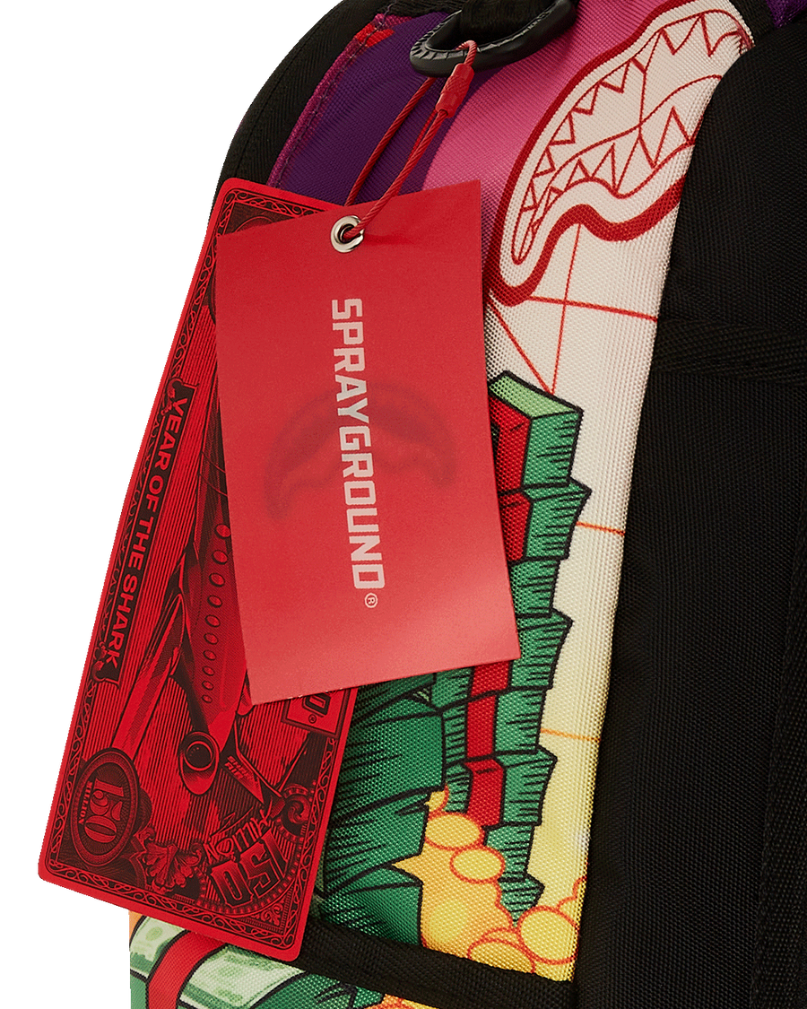 SPRAYGROUND® BACKPACK PINK PANTHER FORTRESS OF MONEY-TUDE BACKPACK