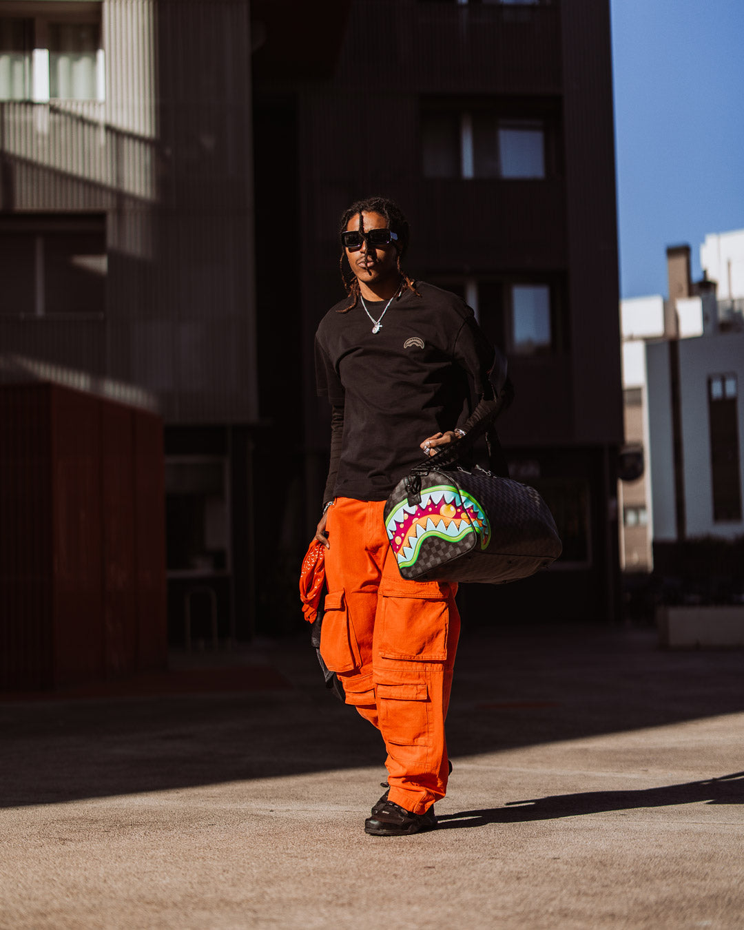 SPRAYGROUND® DUFFLE SLIME TAKEOVER DUFFLE