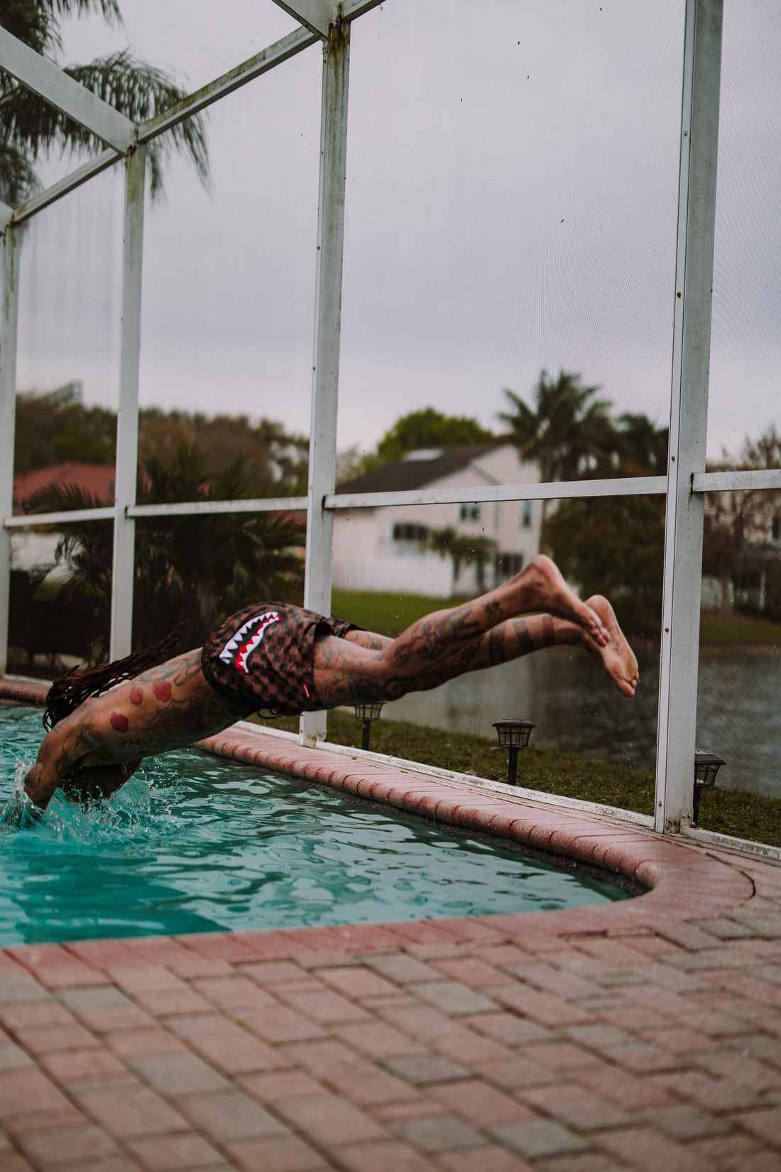 SPRAYGROUND® SWIM GLOBAL MOGUL BILLIONAIRE SWIM SHORTS
