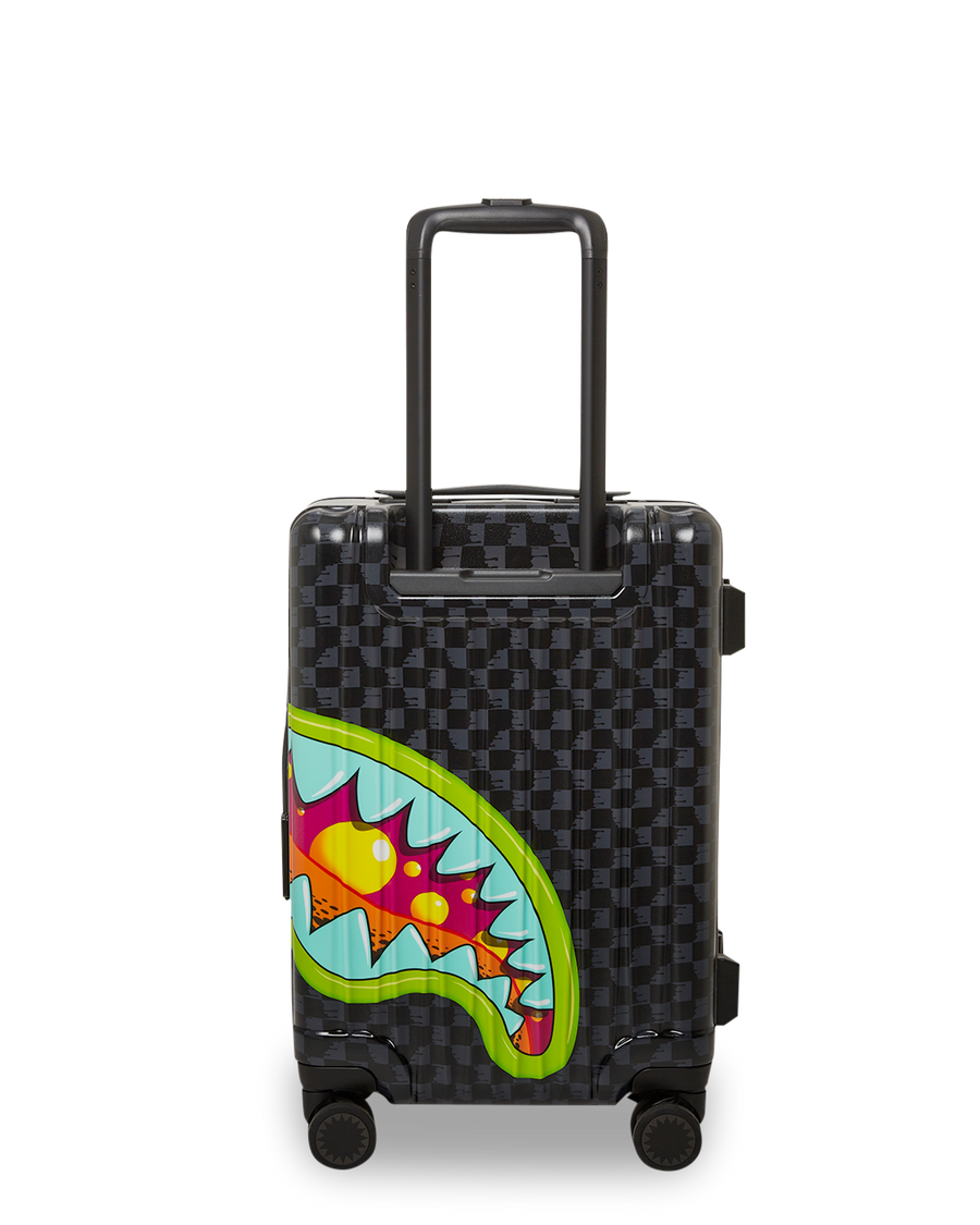 SPRAYGROUND® LUGGAGE SLIME TAKEOVER HARD SHELL CARRY-ON LUGGAGE