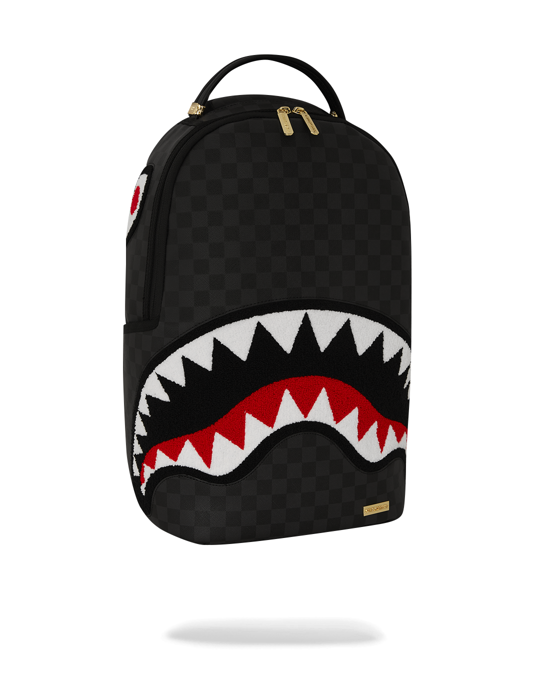 SPRAYGROUND® BACKPACK LIGHTS OUT SHARKS IN PARIS CHENILLE SHARK BACKPACK