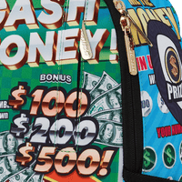 SPRAYGROUND® BACKPACK BIG MONEY BIG MONEY (WITH SCRATCH OFF PLAYING CARD) BACKPACK