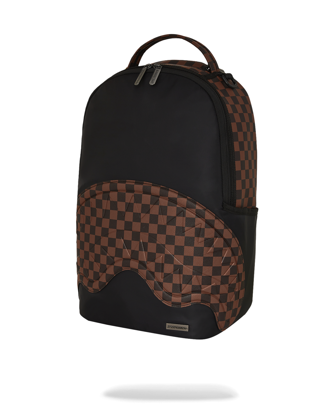 限定品★SPRAYGROUND The Hideout チェック バックパック 茶色 Sprayground The Hideout Backpack | empireluggagecenter