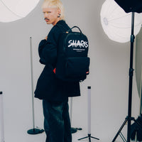 SPRAYGROUND® BACKPACK SHARKS CREAVTIVE DEPT CARGO POCKET DLXS BACKPACK