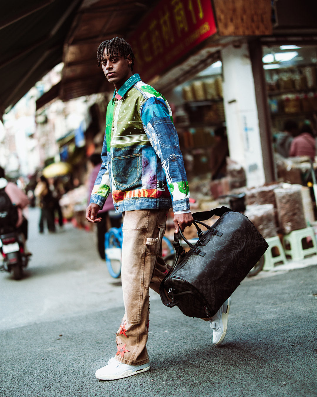 SPRAYGROUND® DUFFLE 3AM CHECK DUFFLE