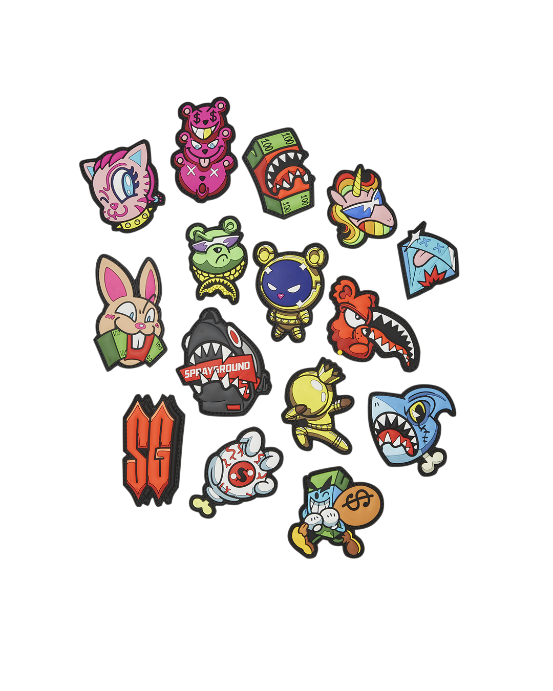 SPRAYGROUND® BACKPACK STUCK ON YA - VELCRO PATCH BACKPACK