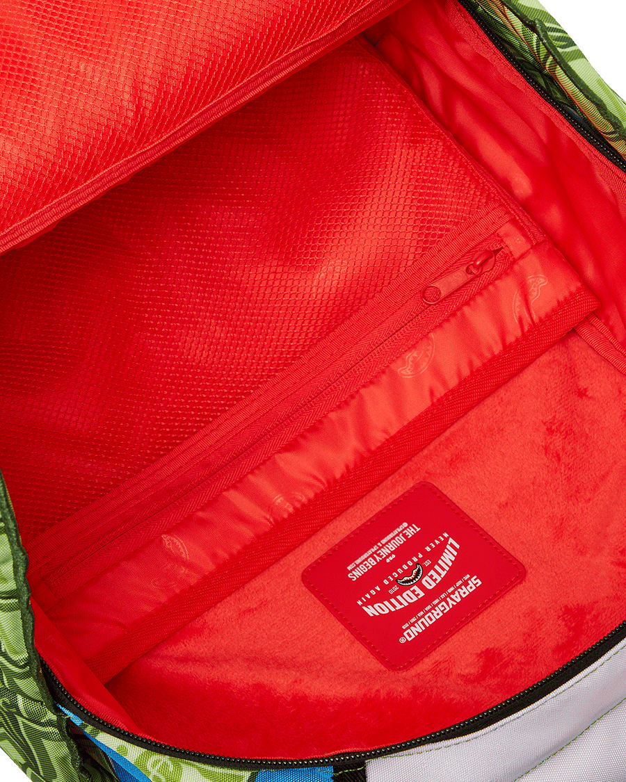 SPRAYGROUND® BACKPACK MONEY BEAR WE BOUT TO TAKE OFF BACKPACK