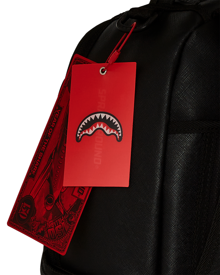 SPRAYGROUND® BACKPACK BLACK REMOVABLE EYES DLXSV BACKPACK