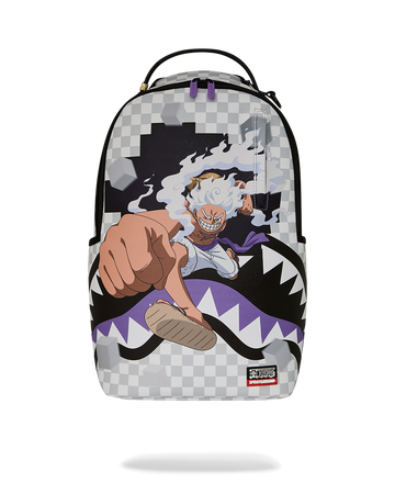 SPRAYGROUND® BACKPACK ONE PIECE GEAR 5 LUFFY CHECKERED SMASH