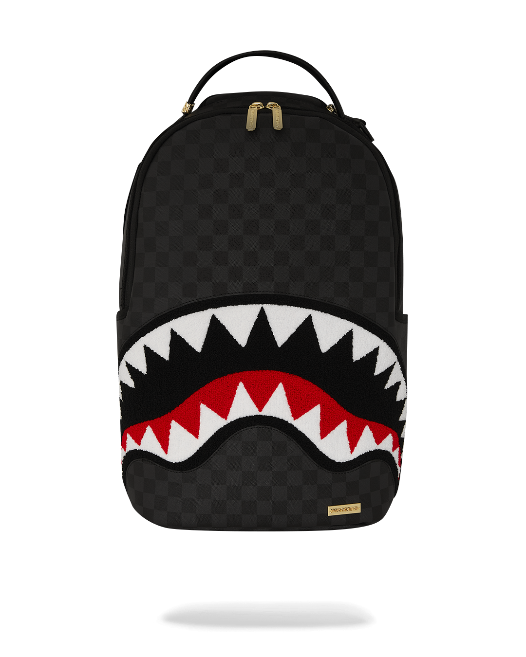 SPRAYGROUND® BACKPACK LIGHTS OUT SHARKS IN PARIS CHENILLE SHARK BACKPACK