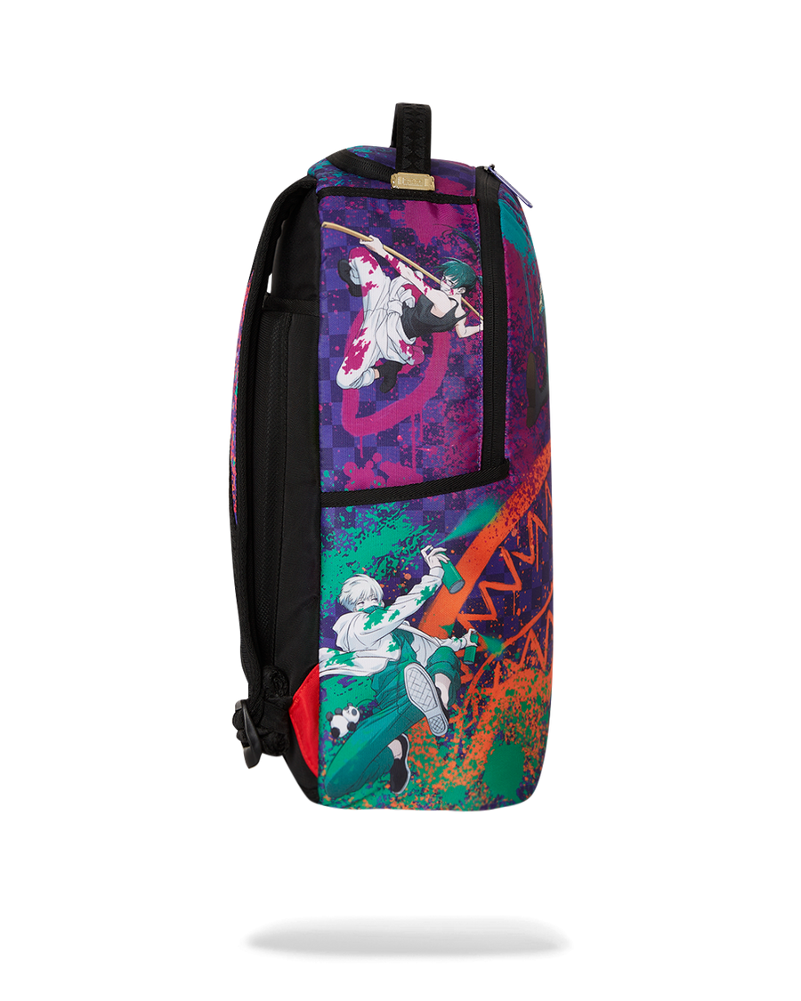 SPRAYGROUND® BACKPACK JUJUTSU KAISEN PAINTERS JUMP DLXR BACKPACK