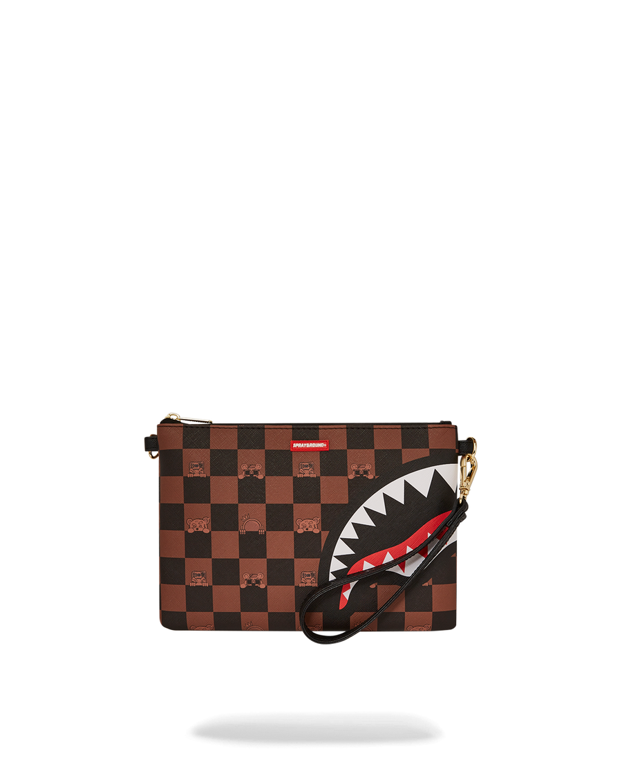 SPRAYGROUND® POUCHETTE THE HIDEOUT CROSSOVER CLUTCH
